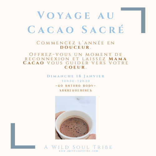 VOYAGE CACAO SACRÉ